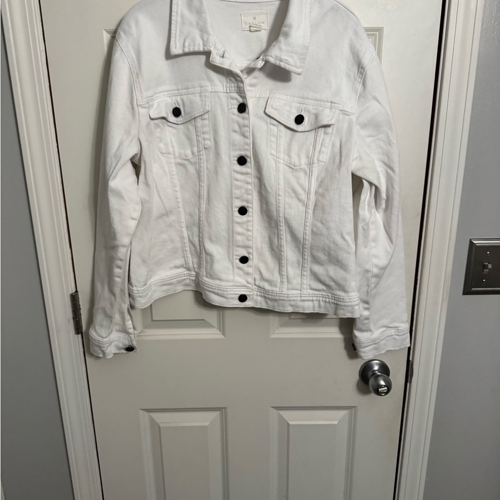 Caslon Women’s Jean Jacket 1X